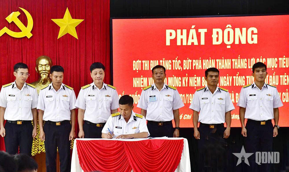 Lữ đoàn 167 phát động thi đua 40 ngày đêm hành động kiểu mẫu